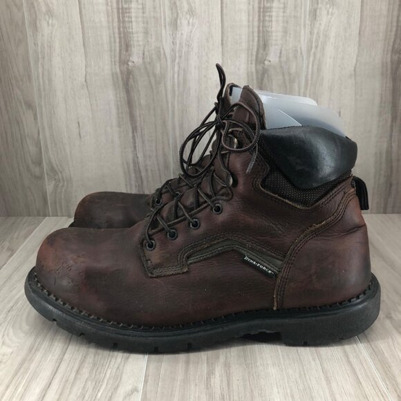Red Wing Steel Toe Boots Men\'s Size 13 Brown Leather Work Shoes main image 7